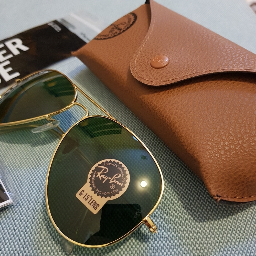 Ray-Ban Aviator/ Gold-Green